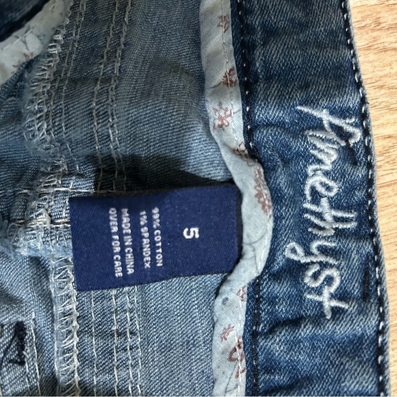 Amethyst Jeans Blue Flare Wide Leg Denim size 5 - Picture 4 of 6